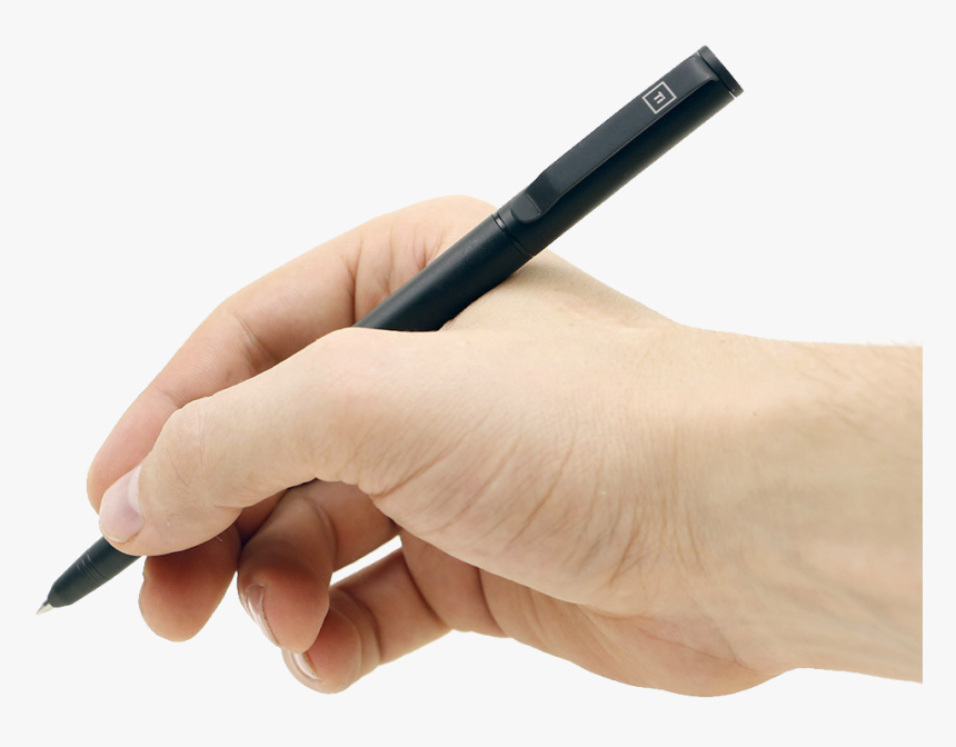 Pen In Hand Png Image - Hand Holding Pen Png, Transparent Png, Free Download