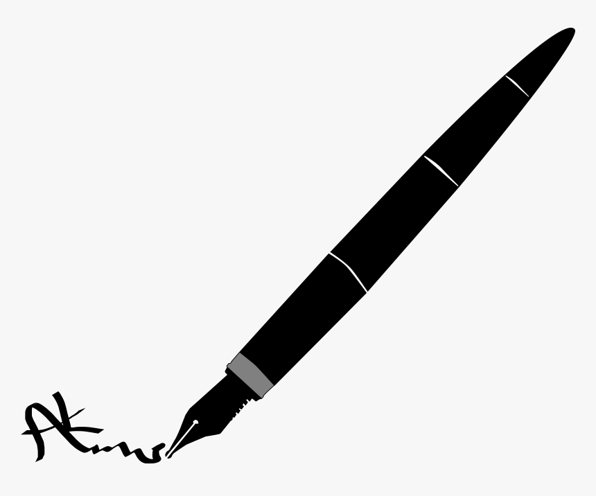 Hand Clipart Pen - Fountain Pen Clip Art, HD Png Download, Free Download