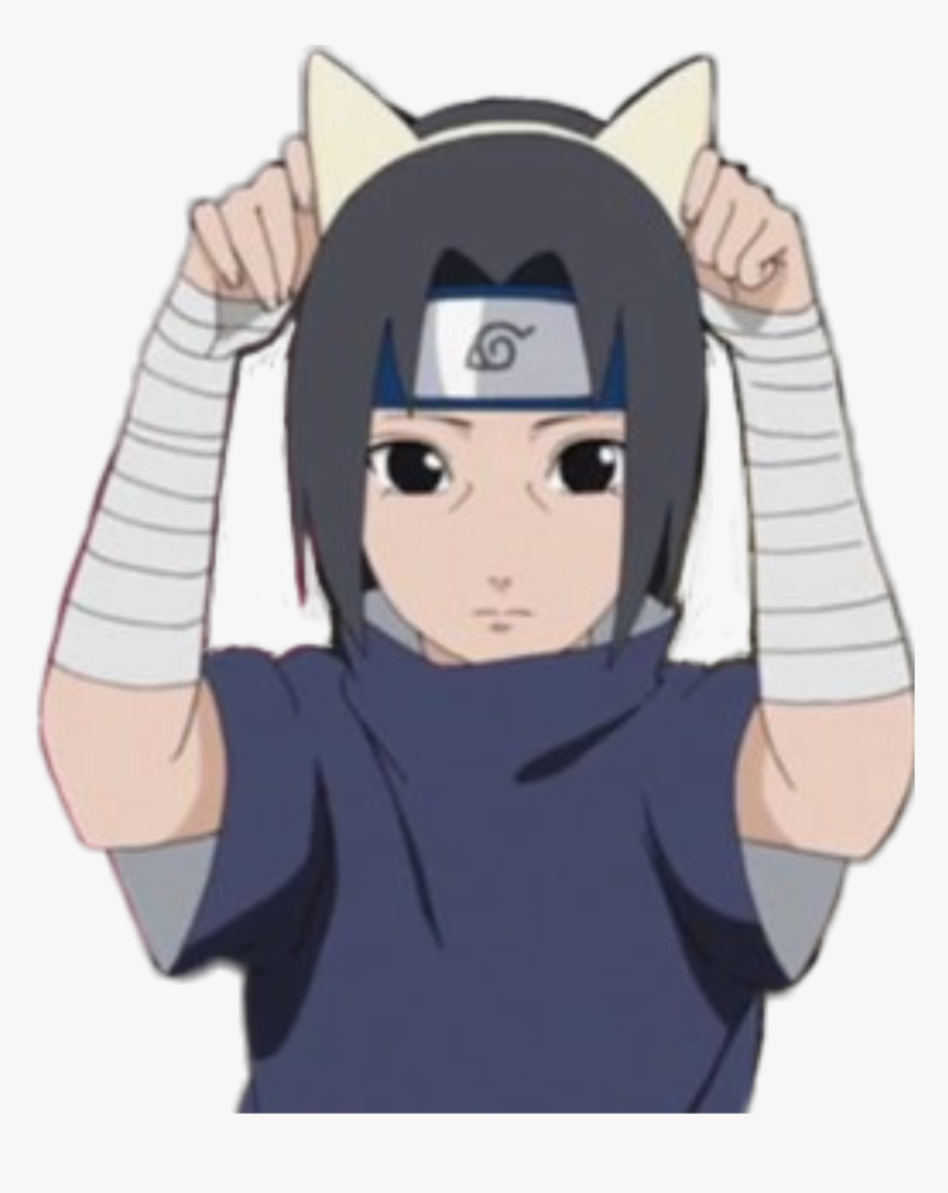 Transparent Itachi Sharingan Png - Itachi With Cat Ears, Png Download, Free Download