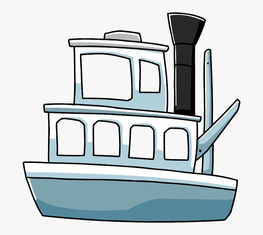 Ship Clipart Steamship - Steamboat Png, Transparent Png, Free Download