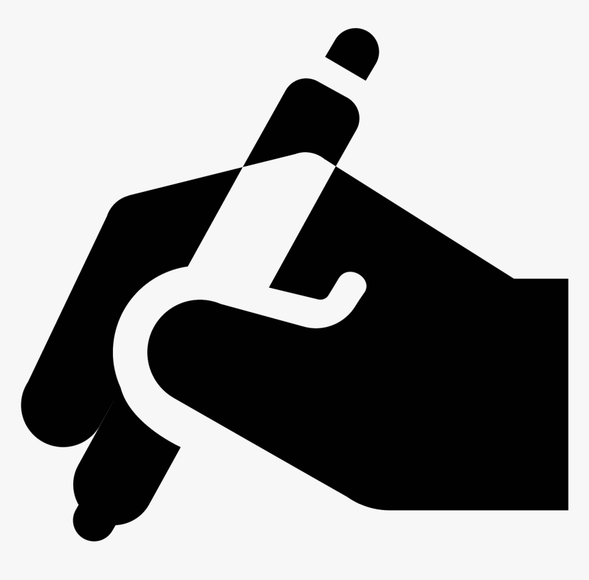 Transparent Hand Png Icon - Escrevendo Png, Png Download, Free Download