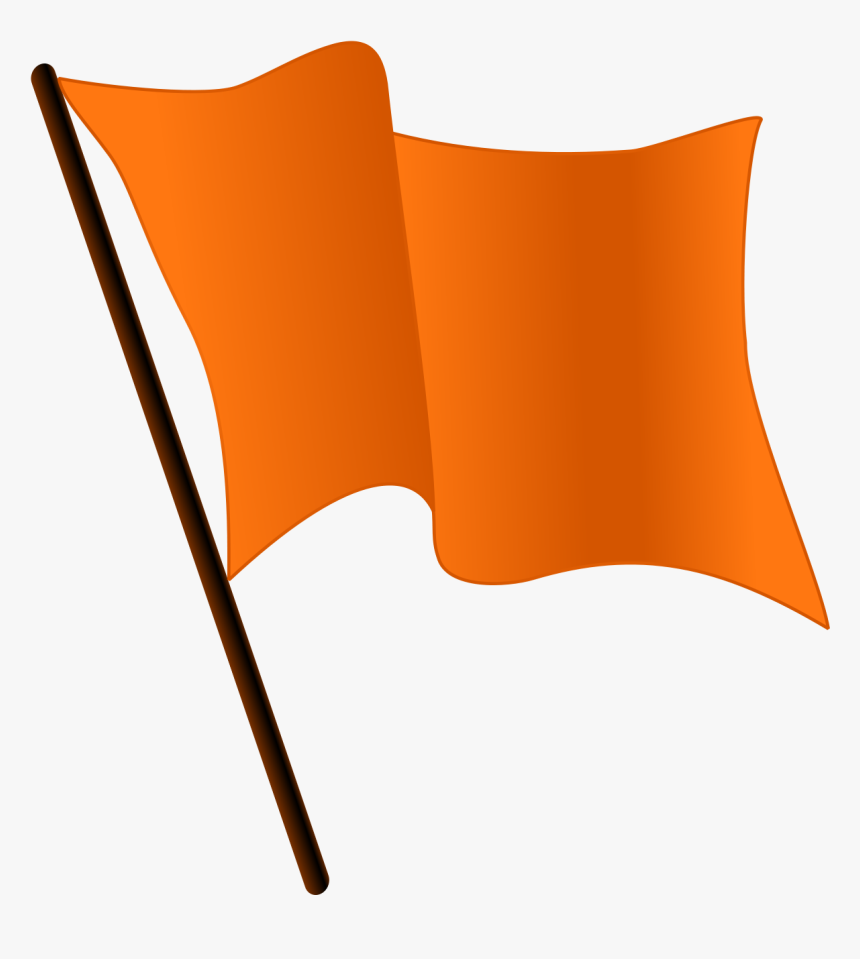 Orange Flag Png, Transparent Png, Free Download