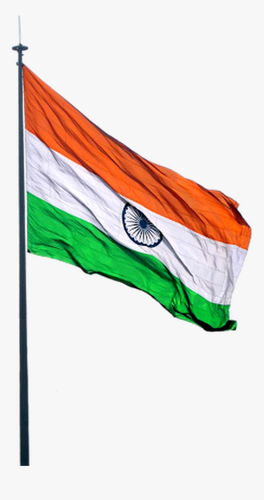 Hindu Flag Png -foto Background Images Hd, Hd Background - 15 August Flag Png, Transparent Png, Free Download