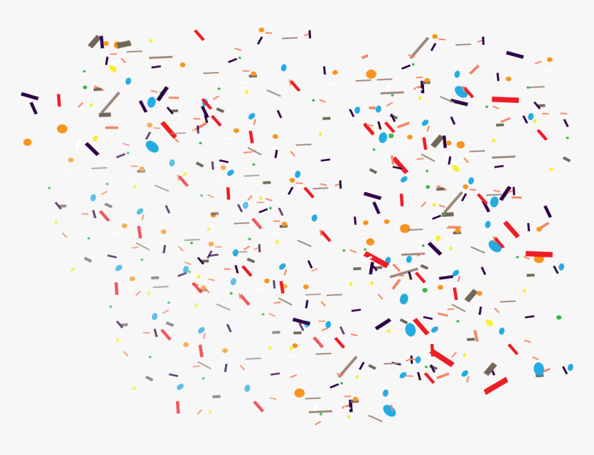 Transparent Background Confetti Gifs - 8000x5851 PNG Download - PNGkit