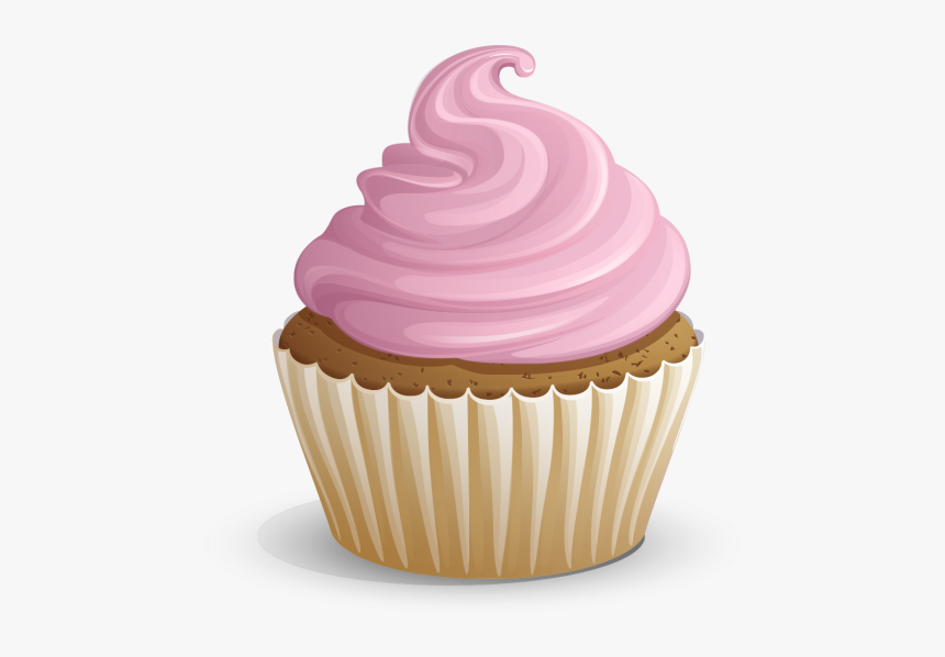 Ice Cream Png - Cupcake, Transparent Png, Free Download