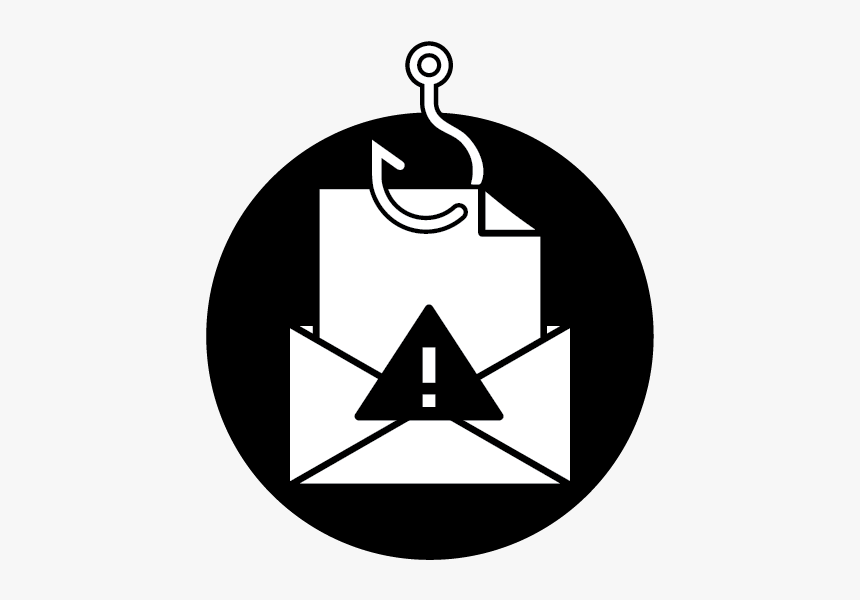 Phishing Simulation Icon Black - Graphic Design, HD Png Download, Free Download