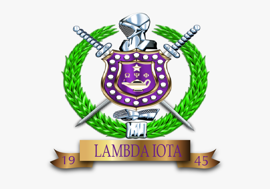 Omega Psi Phi Shield Png, Transparent Png, Free Download