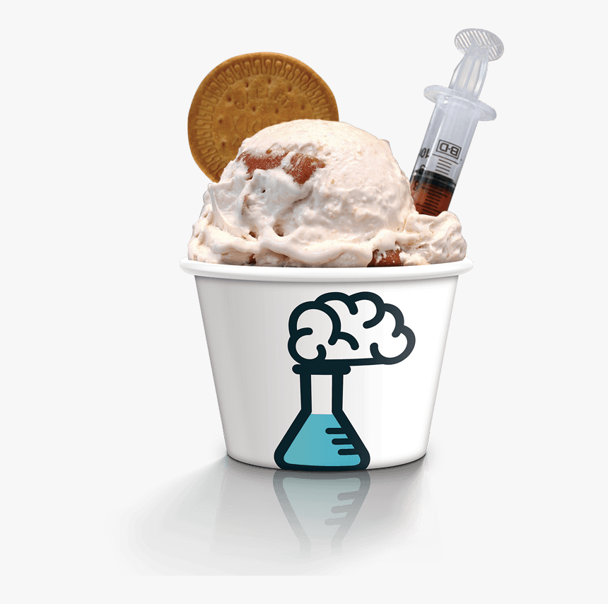 Brain Freeze Ice Cream Cup - Bucket Of Ice Cream Png, Transparent Png, Free Download