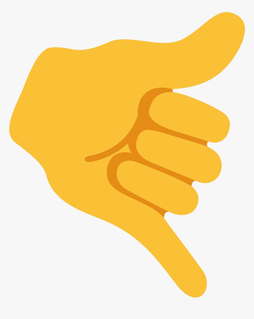 File - Emoji U1f919 - Svg - Call Me Hand Emoji Png, - Hang Loose Emoji Png, Transparent Png, Free Download