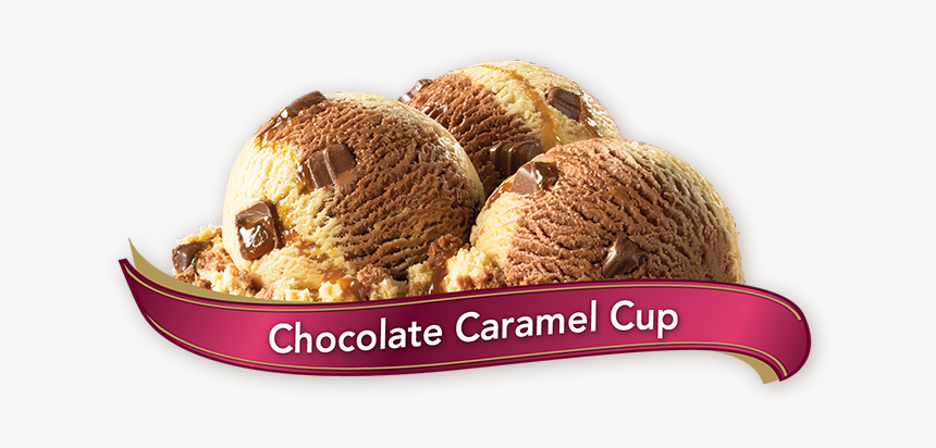 Chapman"s Premium Chocolate Caramel Cup Ice Cream - Gelato, HD Png Download, Free Download