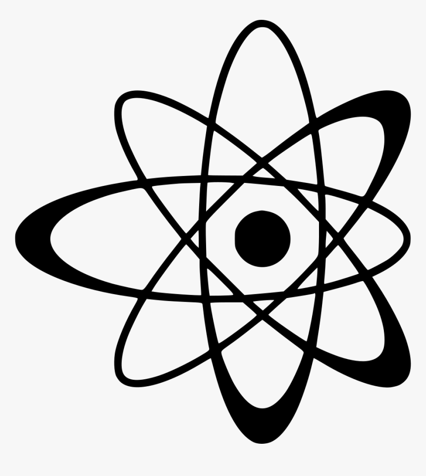 Atom Symbol - Physics Clipart, HD Png Download, Free Download