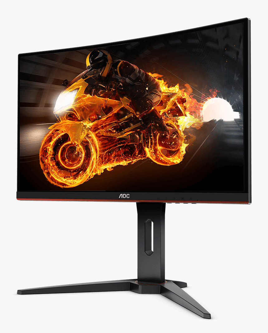 Aoc Introduces New G1 Series Curved Gaming Monitors - Aoc 24 Led C24g1, HD Png Download, Free Download
