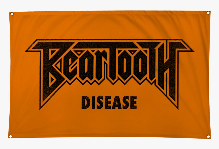 Disease Orange Wall Flag"
 Class="lazyload Lazyload - Beartooth Disease Tour Australia, HD Png Download, Free Download