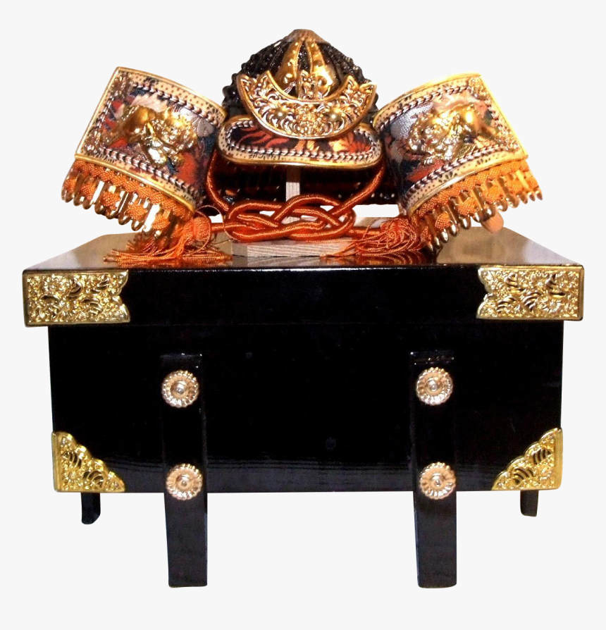 Small Kabuto Japanese Samurai Helmet W/box - Helmet Kabuto Japanese, HD Png Download, Free Download