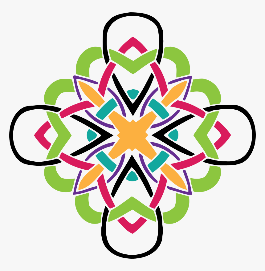 Abstract Flower Transparent - Portable Network Graphics, HD Png Download, Free Download