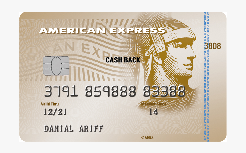 The American Express® Cash Back Gold Credit Card - American Express Cash Back Gold Credit Card, HD Png Download, Free Download