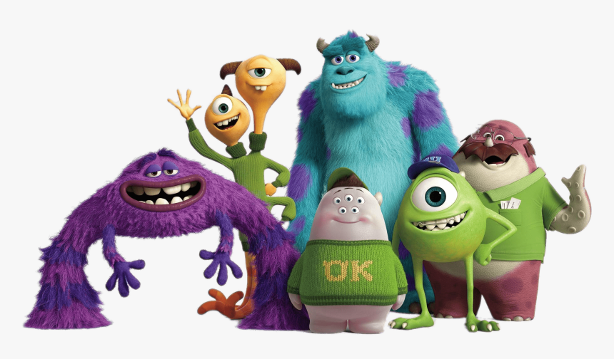 Monsters University Main Characters, HD Png Download, Free Download