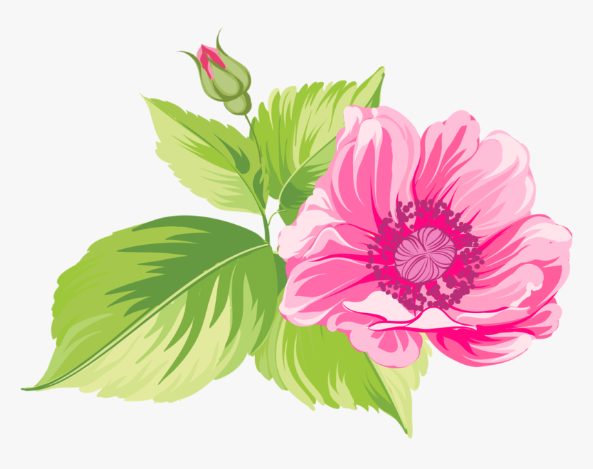 Abstract Flowers Clipart Png, Transparent Png, Free Download