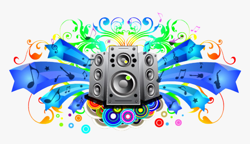 Music Brushes Effects ~ Lunafy3-tutorial - Vector Sound System Png, Transparent Png, Free Download