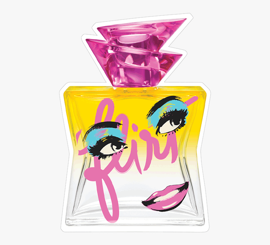 Flirt Die Cut Business Card - Flirt Perfume Pure Romance, HD Png Download, Free Download