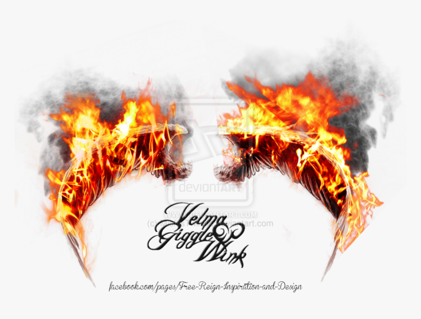 Angel Wings On Fire, HD Png Download, Free Download