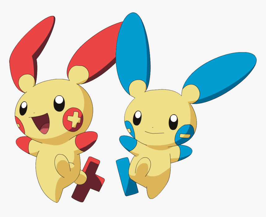 Plusle And Minun - Minun Plusle, HD Png Download, Free Download