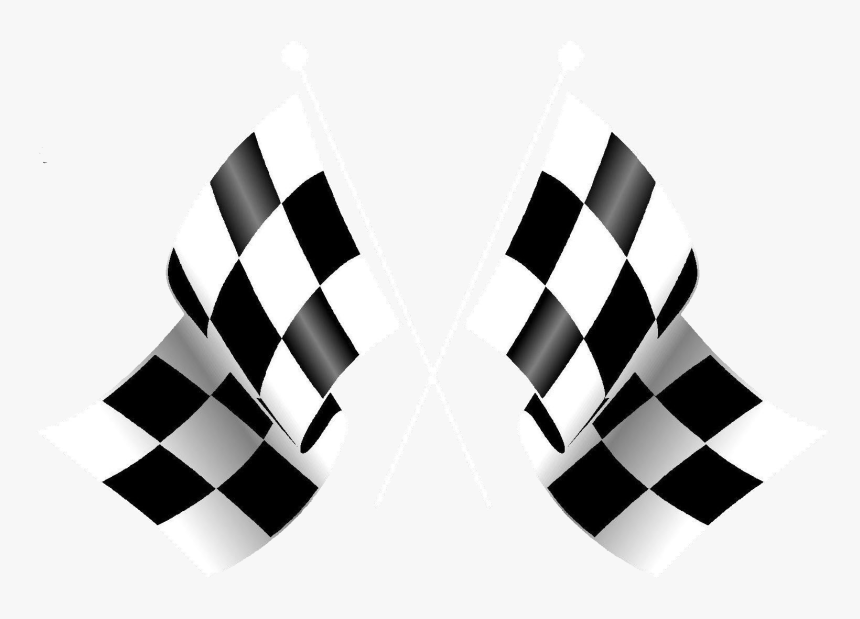 Racing Flag Download Png - Checkered Flags Transparent Background, Png Download, Free Download