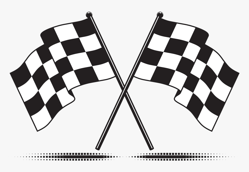 Racing Flag - Checker Flag, HD Png Download, Free Download