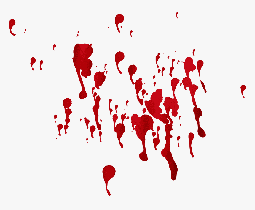 Blood Splatter Drip Png, Transparent Png, Free Download