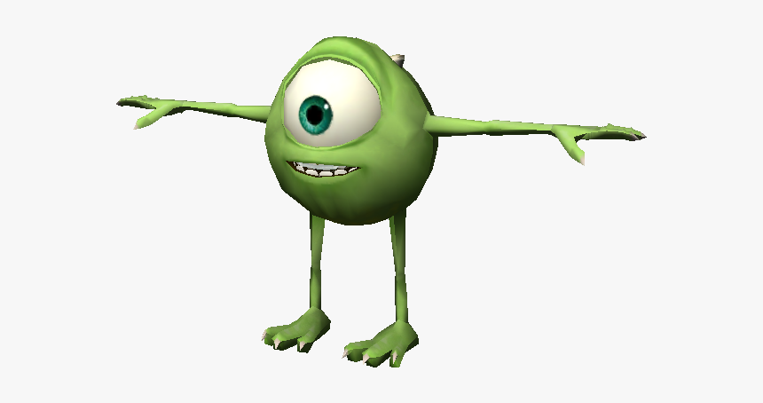 Download Zip Archive - Mike Wazowski T Pose, HD Png Download, Free Download