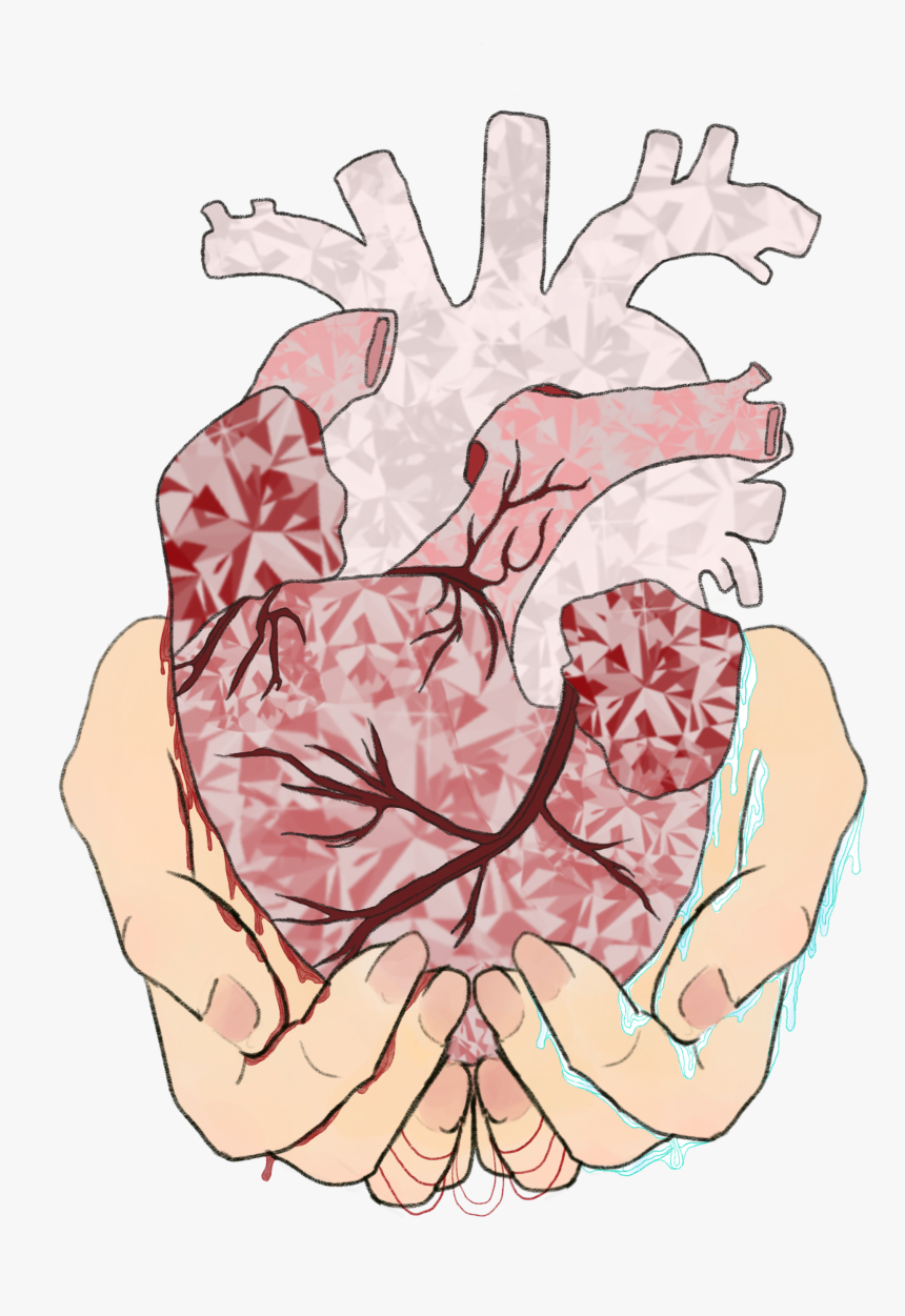 Transparent Diamond Heart Png - Illustration, Png Download, Free Download