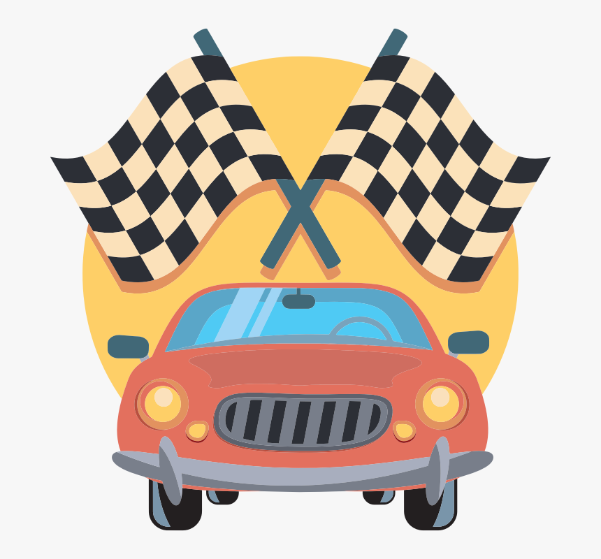 Picture Royalty Free Library And Racing Flags Icon - Racing Is My Life, HD Png Download, Free Download