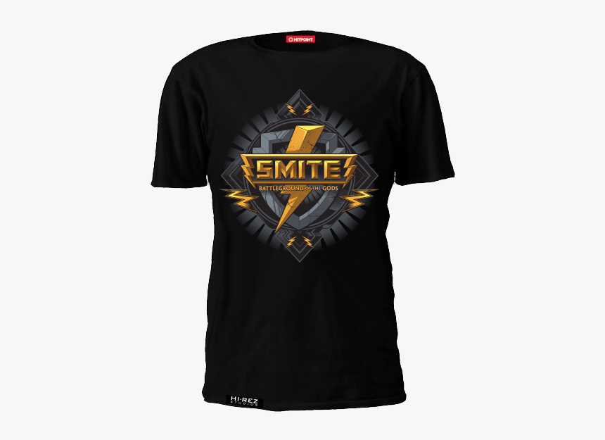 Smite Logo T-shirt - Active Shirt, HD Png Download, Free Download