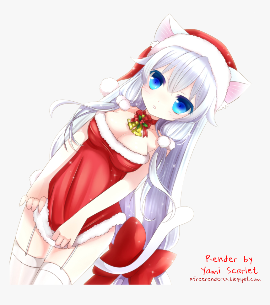 Navidad De Animes - Animes Anime Girl Anime, HD Png Download, Free Download