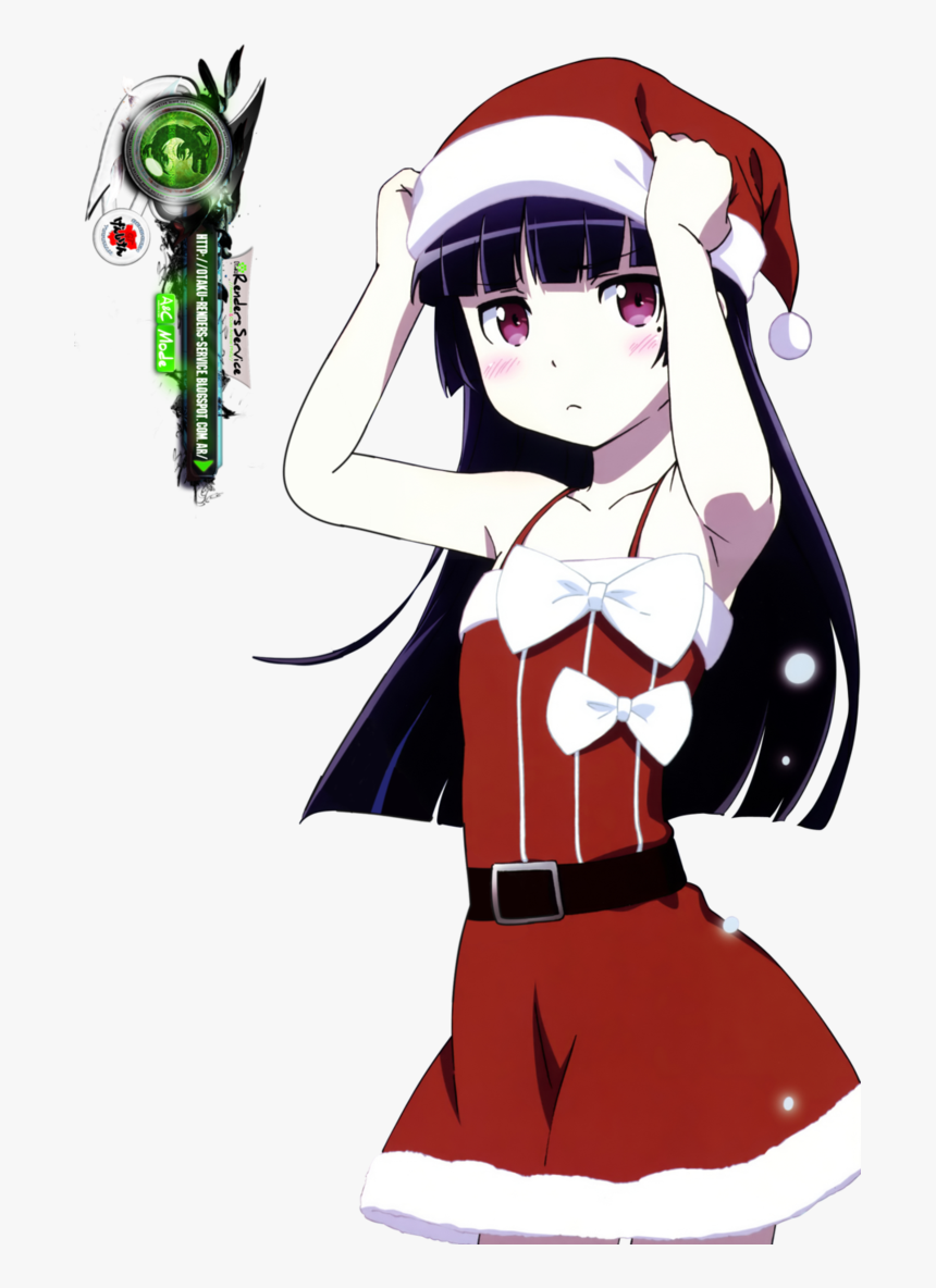 Getting Closer To Christmas - Kuroneko Oreimo Christmas, HD Png Download, Free Download