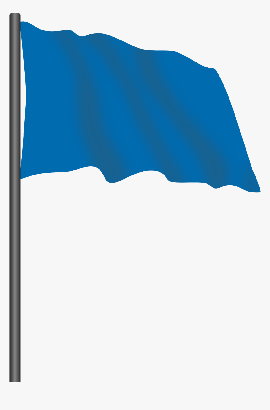 Motor Racing Flag - Blue Flag Vector Png, Transparent Png, Free Download