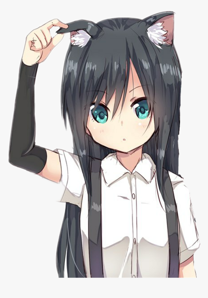 Cute Anime Girl Transparent Background gambar ke 10
