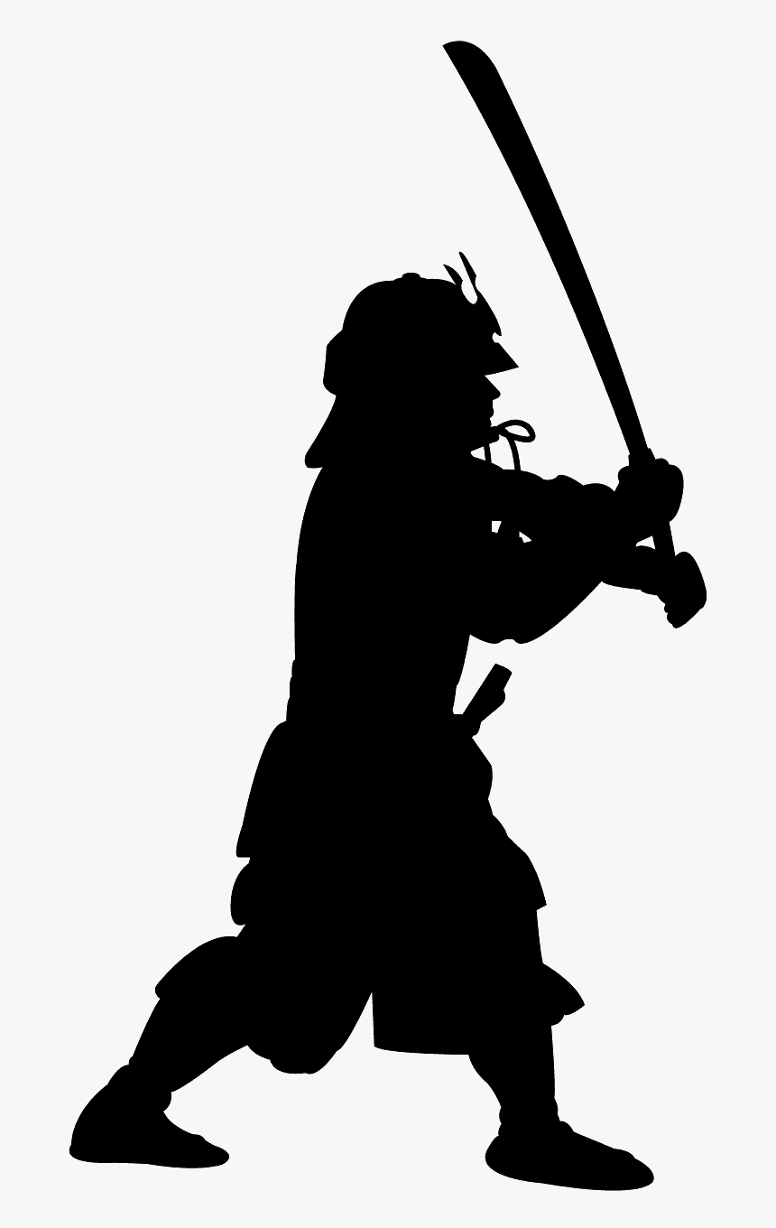 Samurai Silhouette Vector, HD Png Download, Free Download