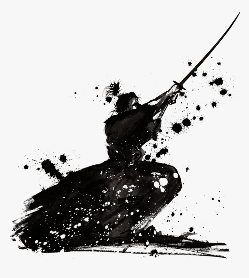 Silhouette Siluet Siluetas Samurai Ninja Warrior Japan Samurai Png Transparent Png Kindpng - ninja warrior of roblox 10