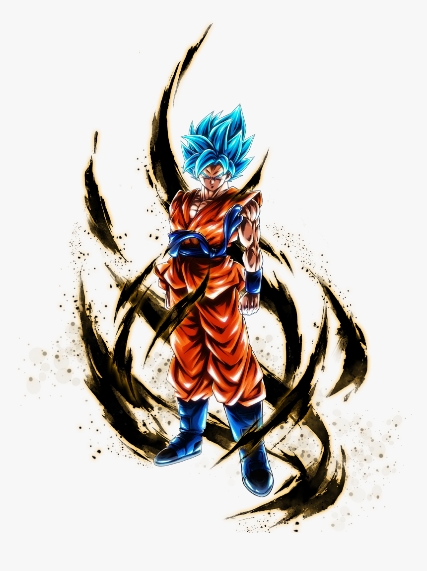 Dragon Ball Legends Goku Blue, HD Png Download, Free Download