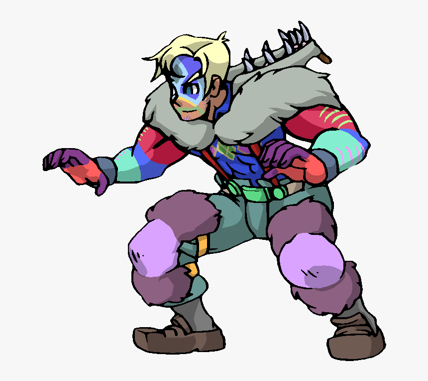 Skullgirls Beowulf Png Clipart , Png Download - Beowulf Skullgirls Full Sprites, Transparent Png, Free Download