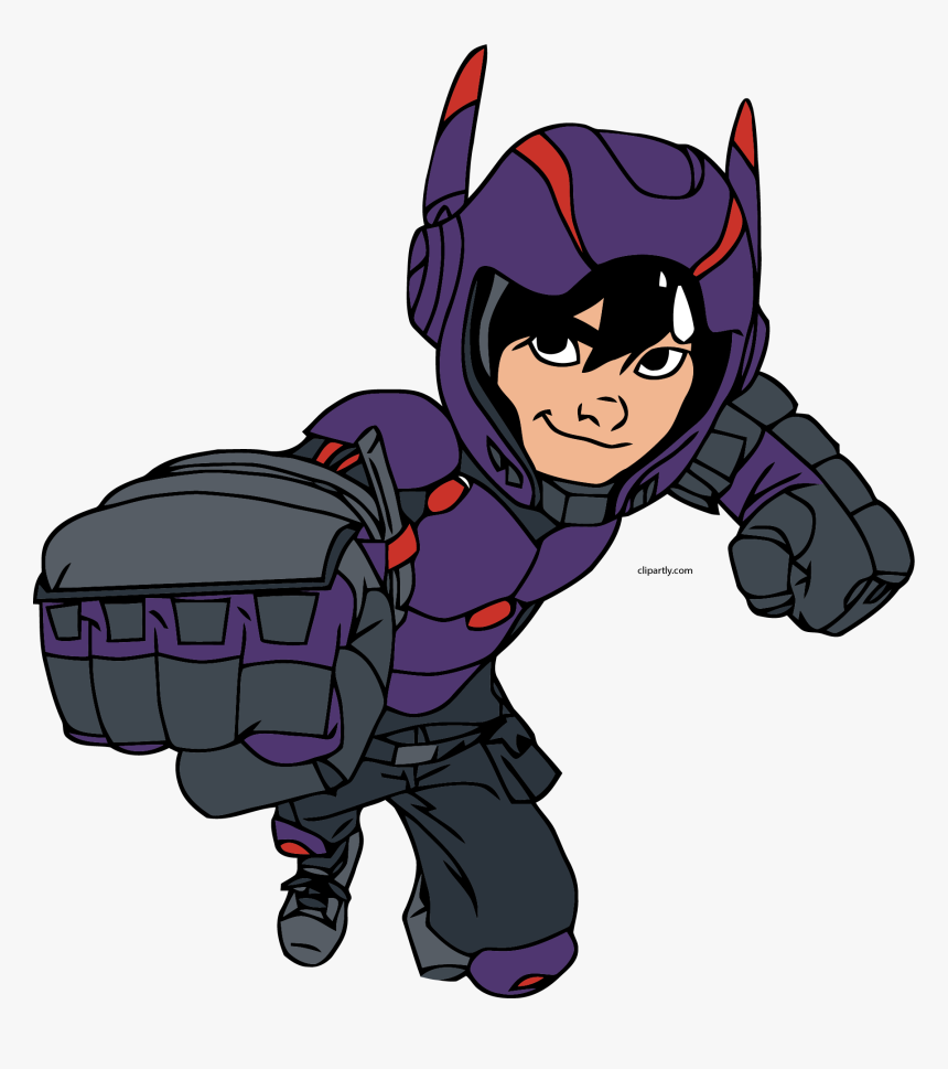 Hiro Punch Png Clipart - Big Hero 6 Characters Clipart, Transparent Png, Free Download