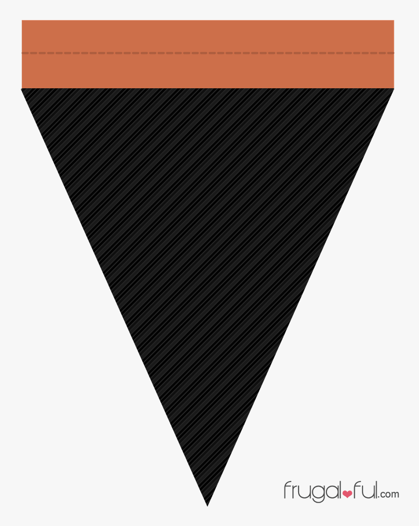 Diy Free Printable Halloween Triangle Banner Template - Triangle Throughout Printable Pennant Banner Template Free
