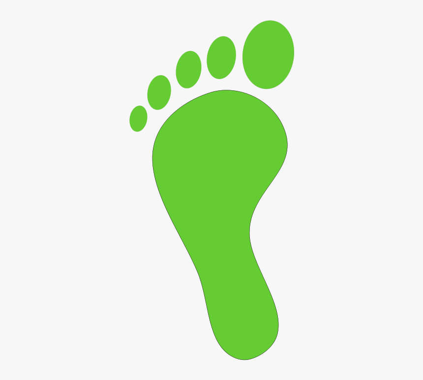 Baby Feet Clip Art - Carbon Footprint Vector, HD Png Download, Free Download