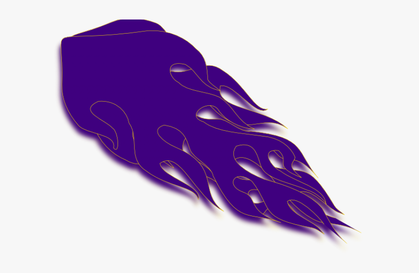 Transparent Purple Fire Png - Blue And Purple Flames Clipart, Png Download, Free Download