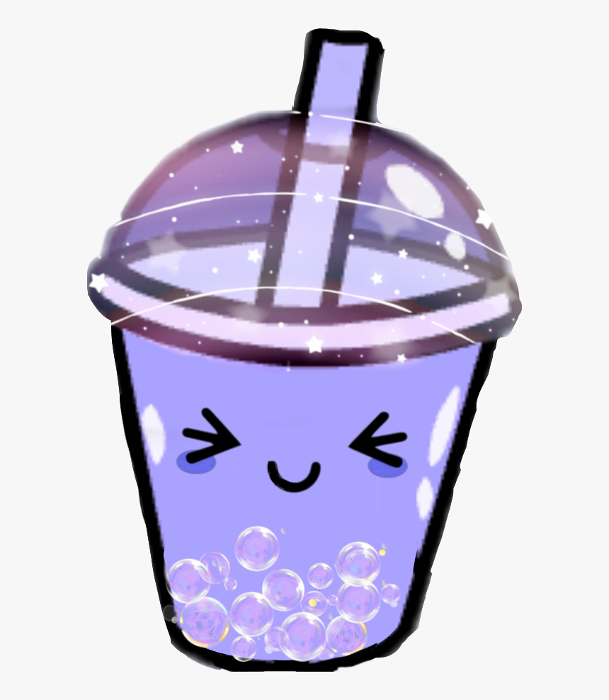 #boba #bubble #tea #purple Please Vote For This Sticker - Bubble Tea Purple Clipart, HD Png Download, Free Download