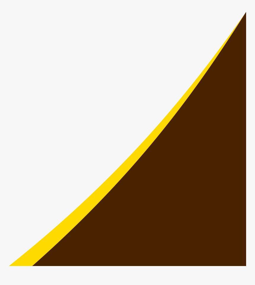 Gold Curve Line Png Hd, Transparent Png, Free Download