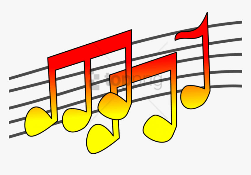 Free Png Color Music Notes Png Png Image With Transparent - Clip Art Images Of Music, Png Download, Free Download