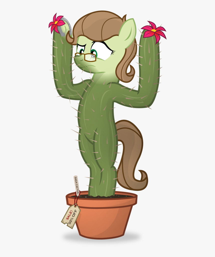 Cactus Clip Art Potted - Portable Network Graphics, HD Png Download, Free Download