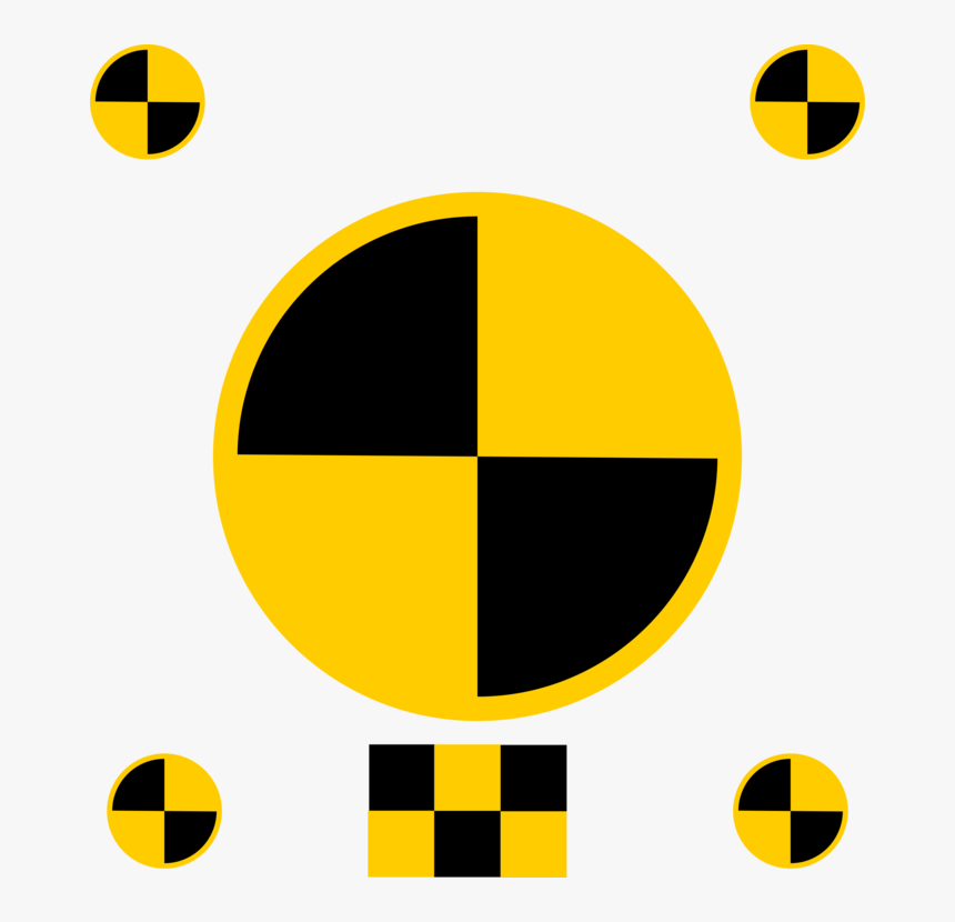 Test Dummy Traffic Collision - Crash Test Symbol Png, Transparent Png, Free Download